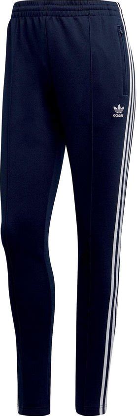 adidas sst broek blauw|adidas sportbroeken.